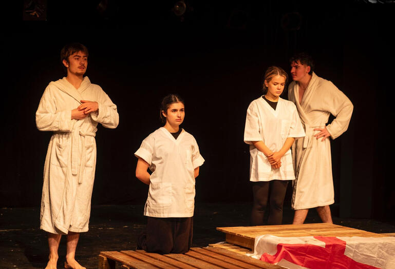 L-R Edward, Ashley, Jodie, and Henry (By Joel Hutton)